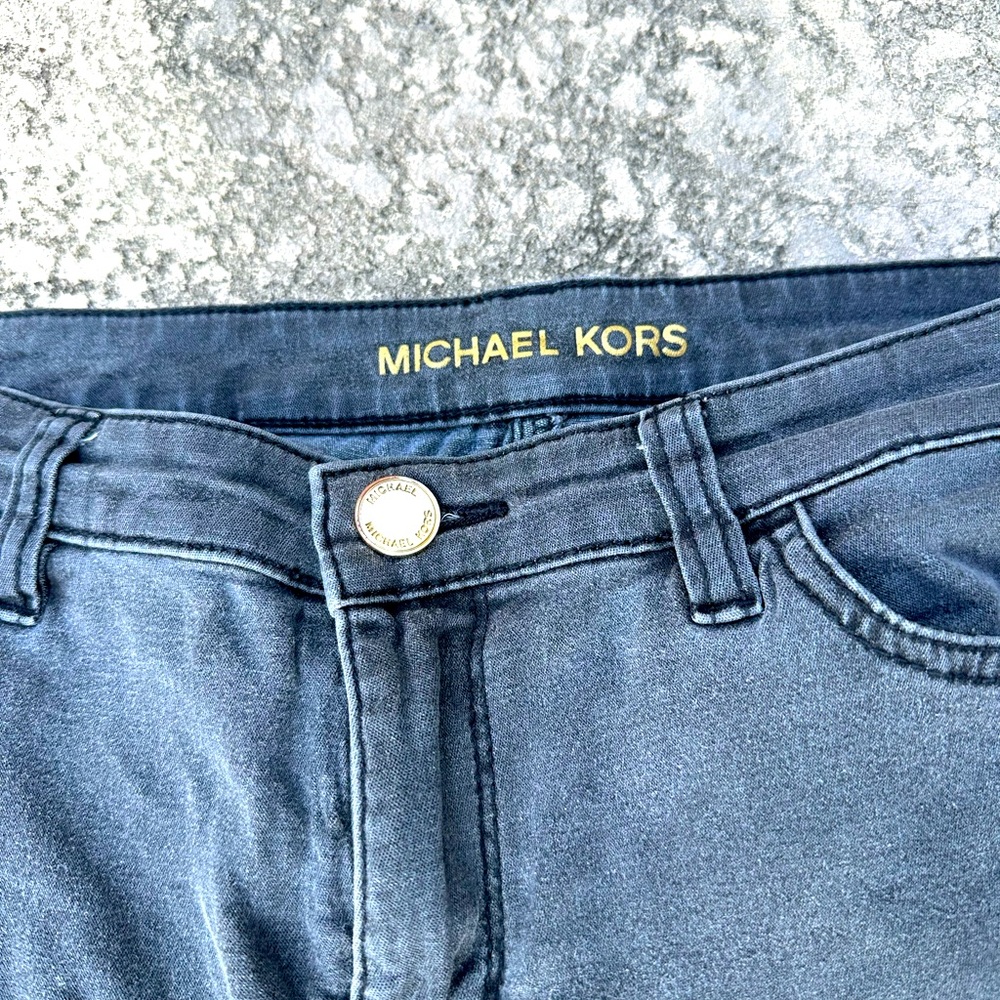 Michael Kors gray jeans. Straight jeans. Size 8